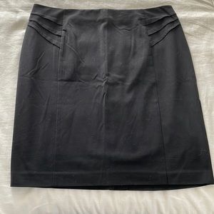 Black business skirt